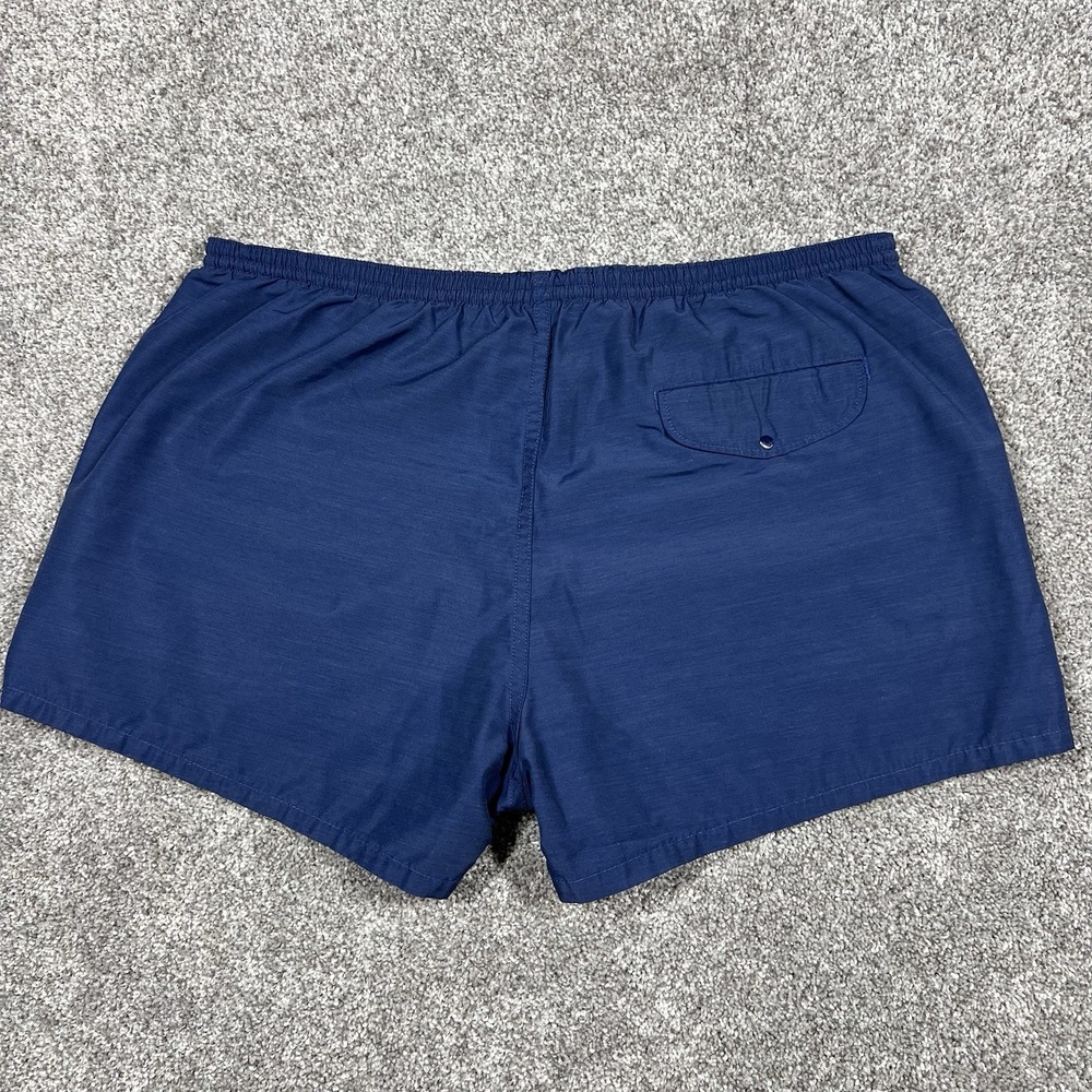 Vintage 90s Patagonia Baggies 3" Swim Trunks Shorts Men's XL Made In USA Blue - Picture 3 of 8